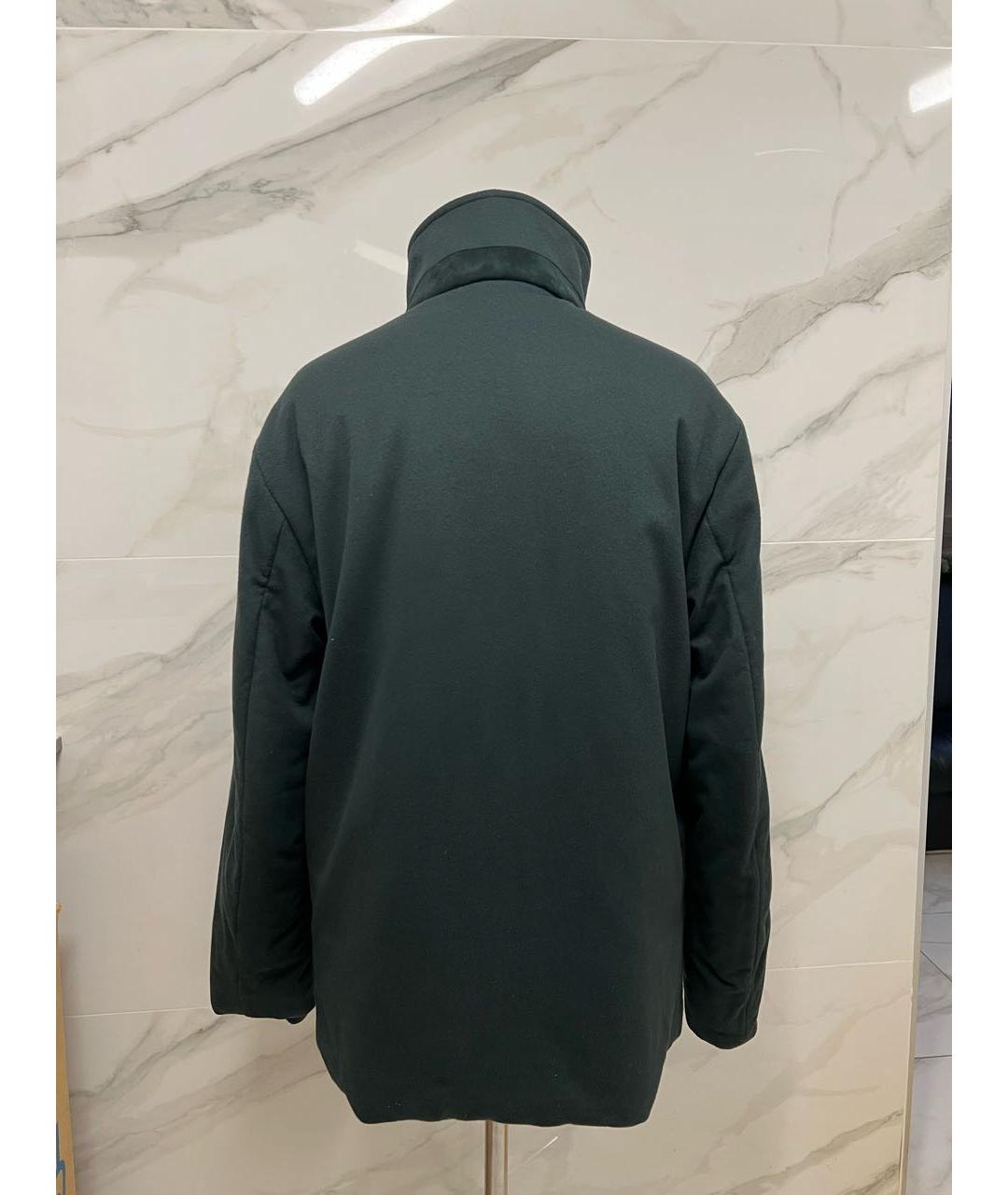 LORO PIANA Зеленая кашемировая куртка, фото 2