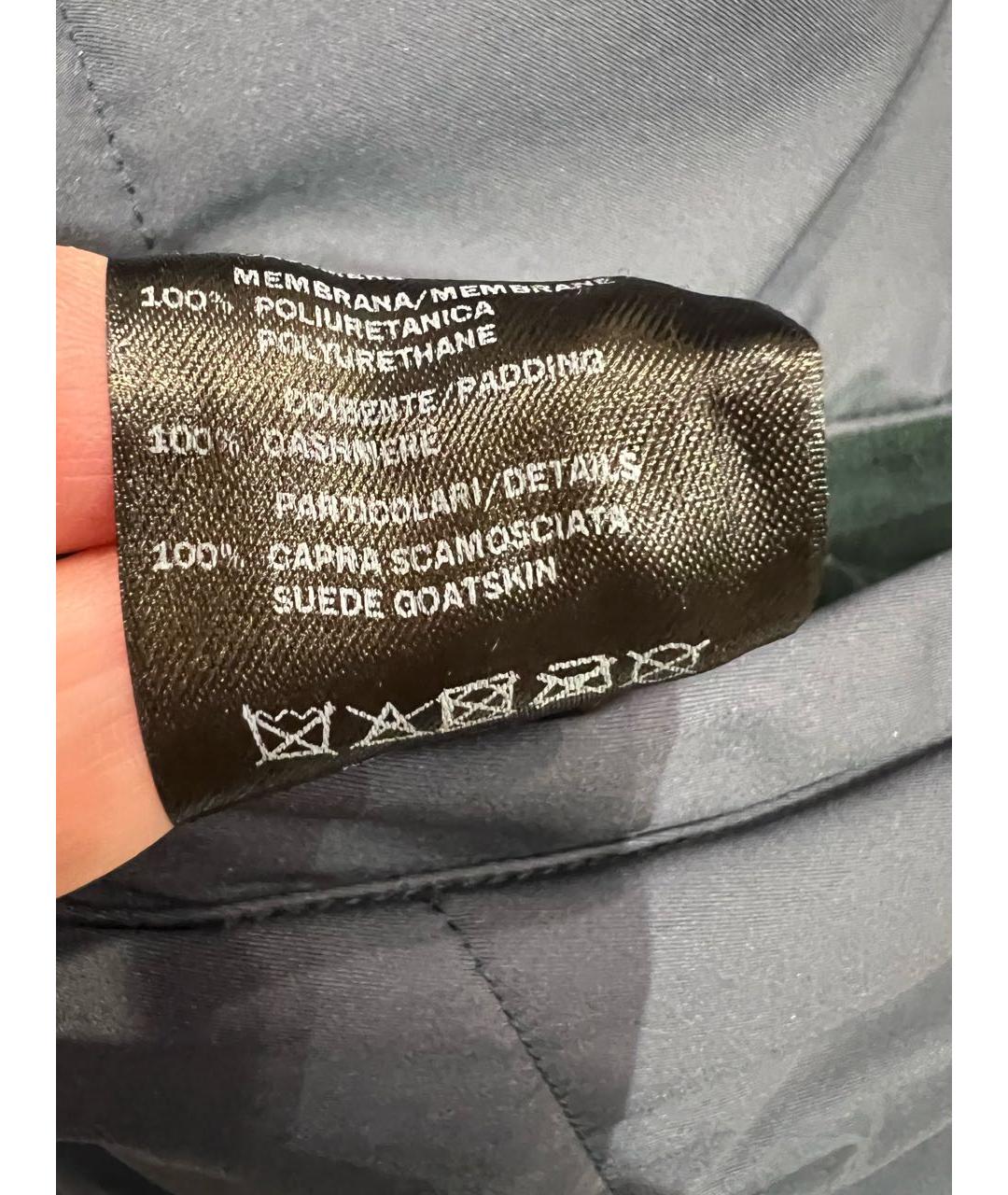 LORO PIANA Зеленая кашемировая куртка, фото 5