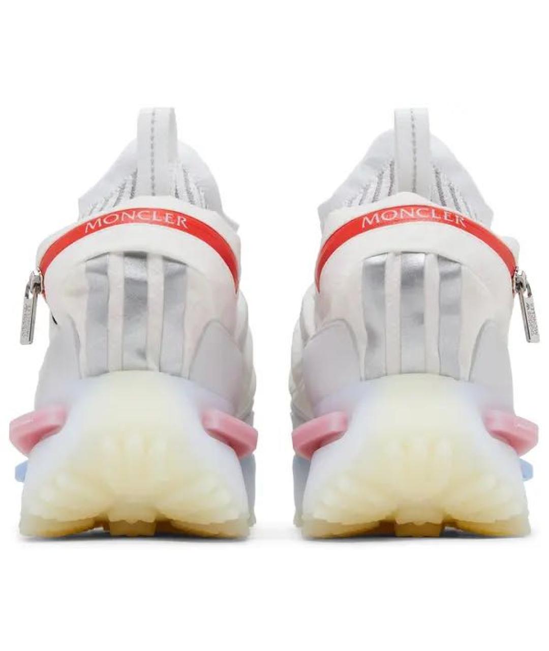 ADIDAS Белые текстильные высокие кроссовки / кеды, фото 4