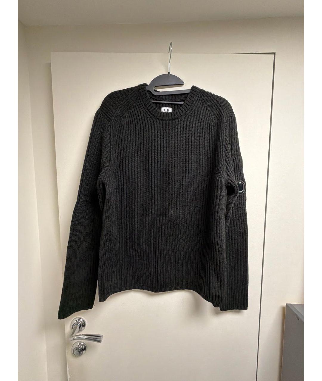 CP COMPANY Черный шерстяной джемпер / свитер, фото 5