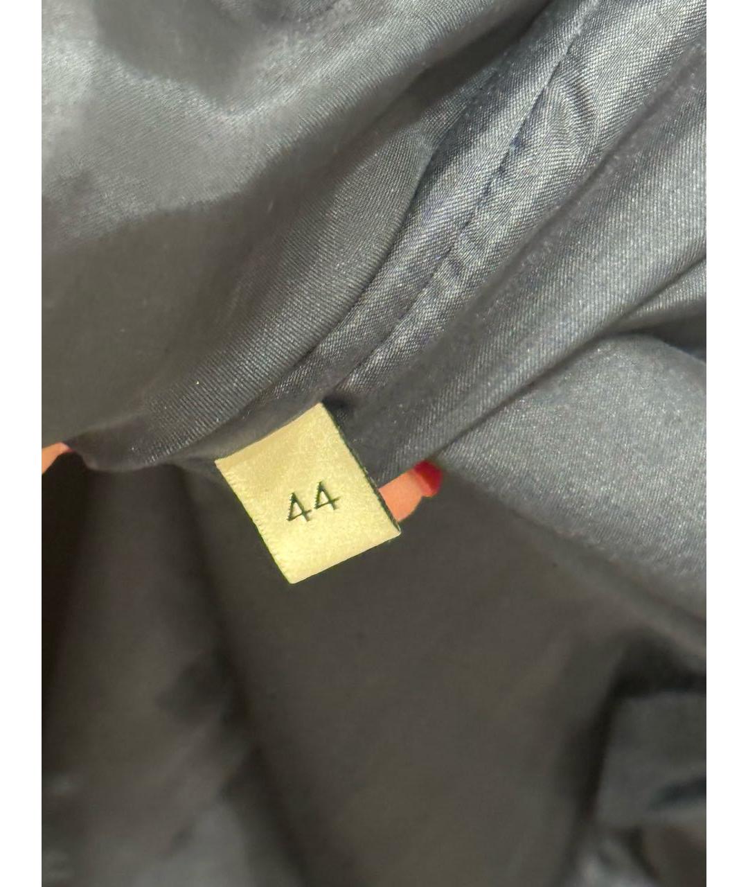 GUCCI Темно-синий жакет/пиджак, фото 6