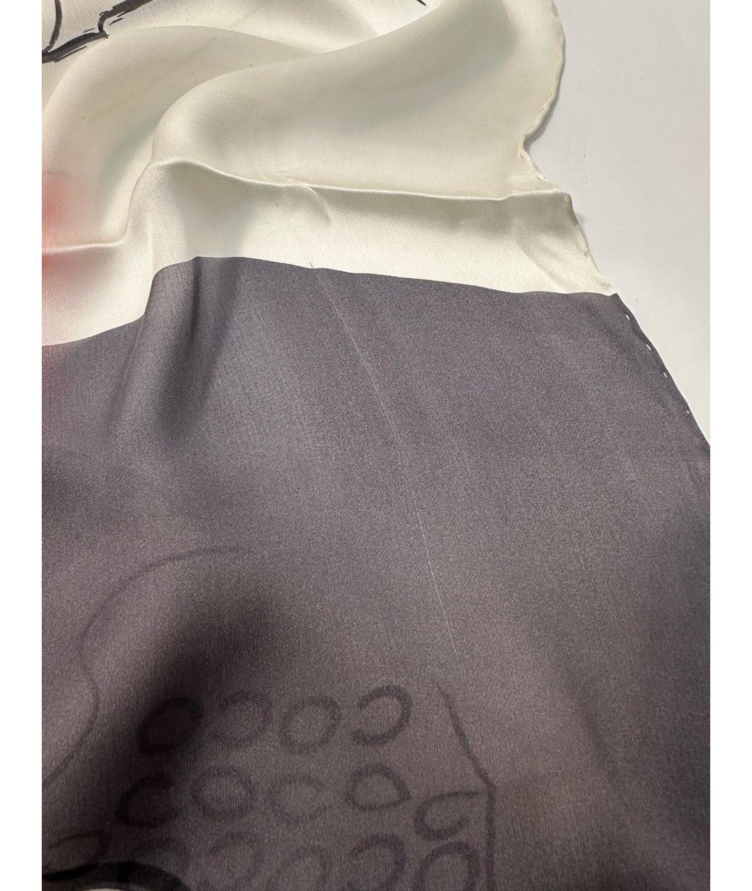 CHANEL Мульти шелковый платок, фото 6