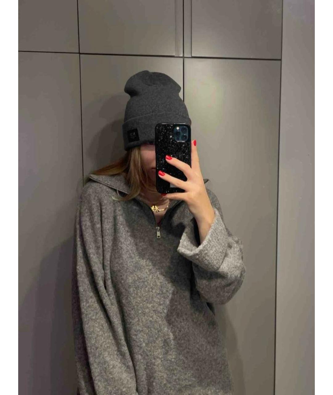 NO. 21 Серая шерстяная шапка, фото 8