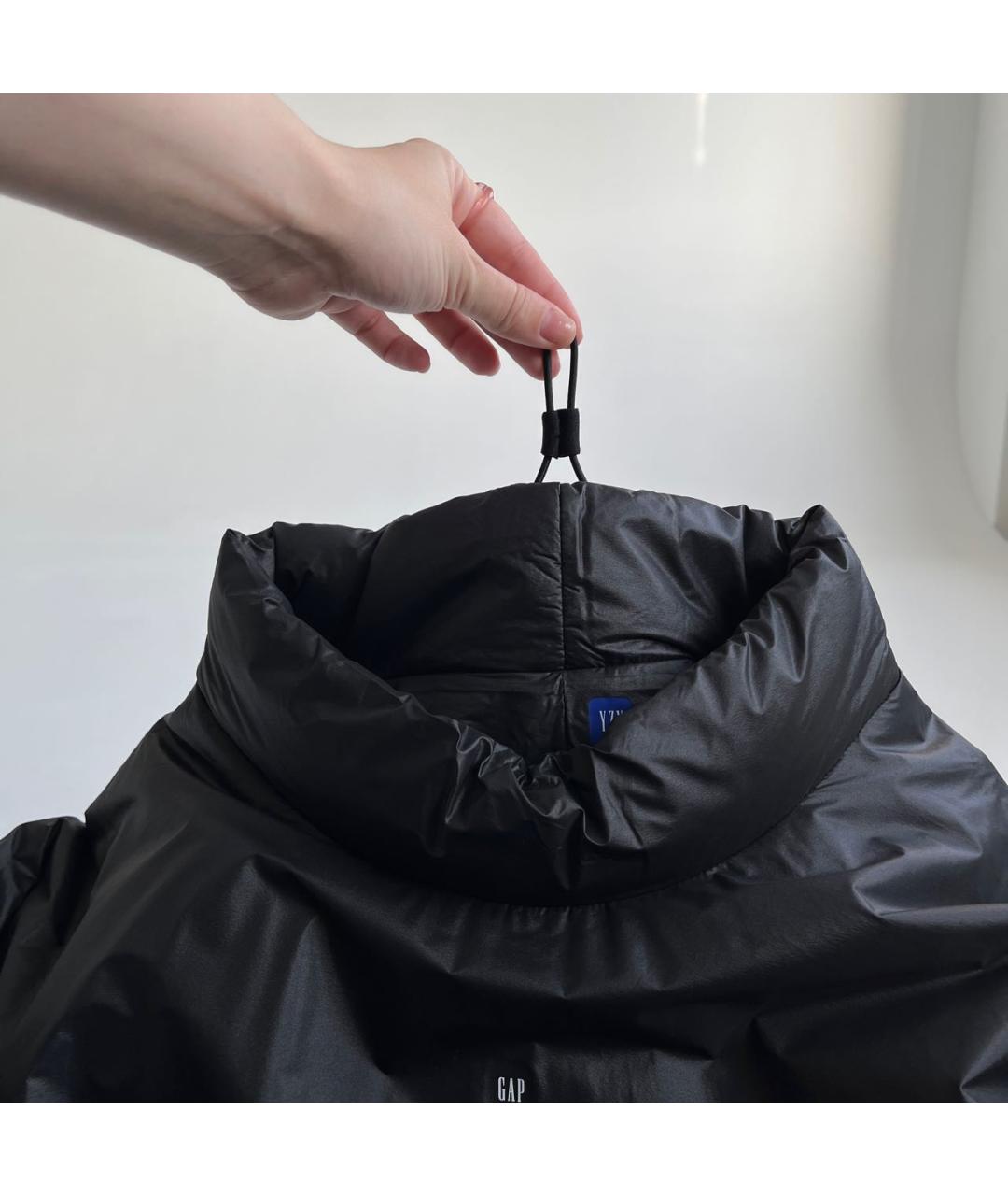 YEEZY Черная синтетическая куртка, фото 4