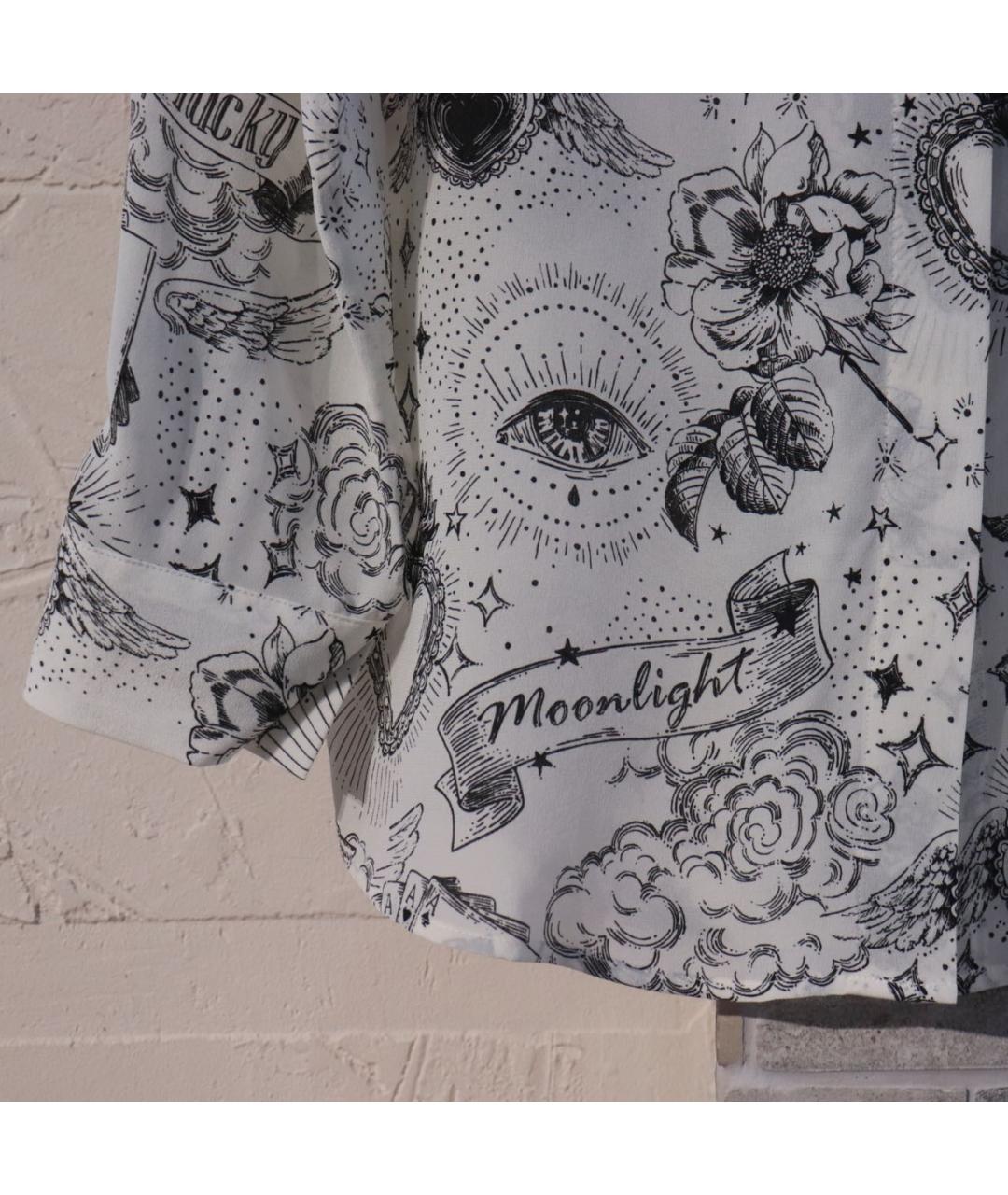 FALCONERI Белая шелковая блузы, фото 5