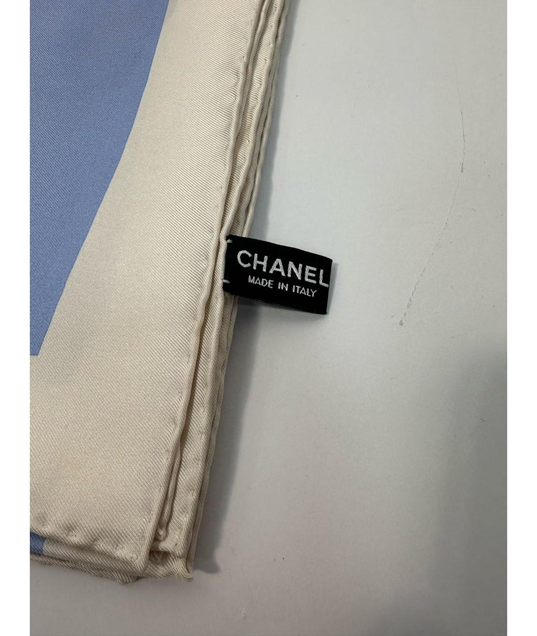 CHANEL Мульти шелковый платок, фото 3