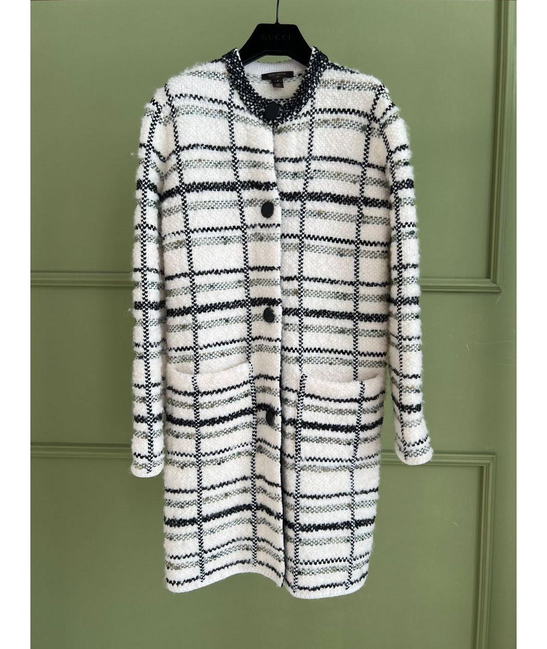 LOUIS VUITTON Белое пальто, фото 7