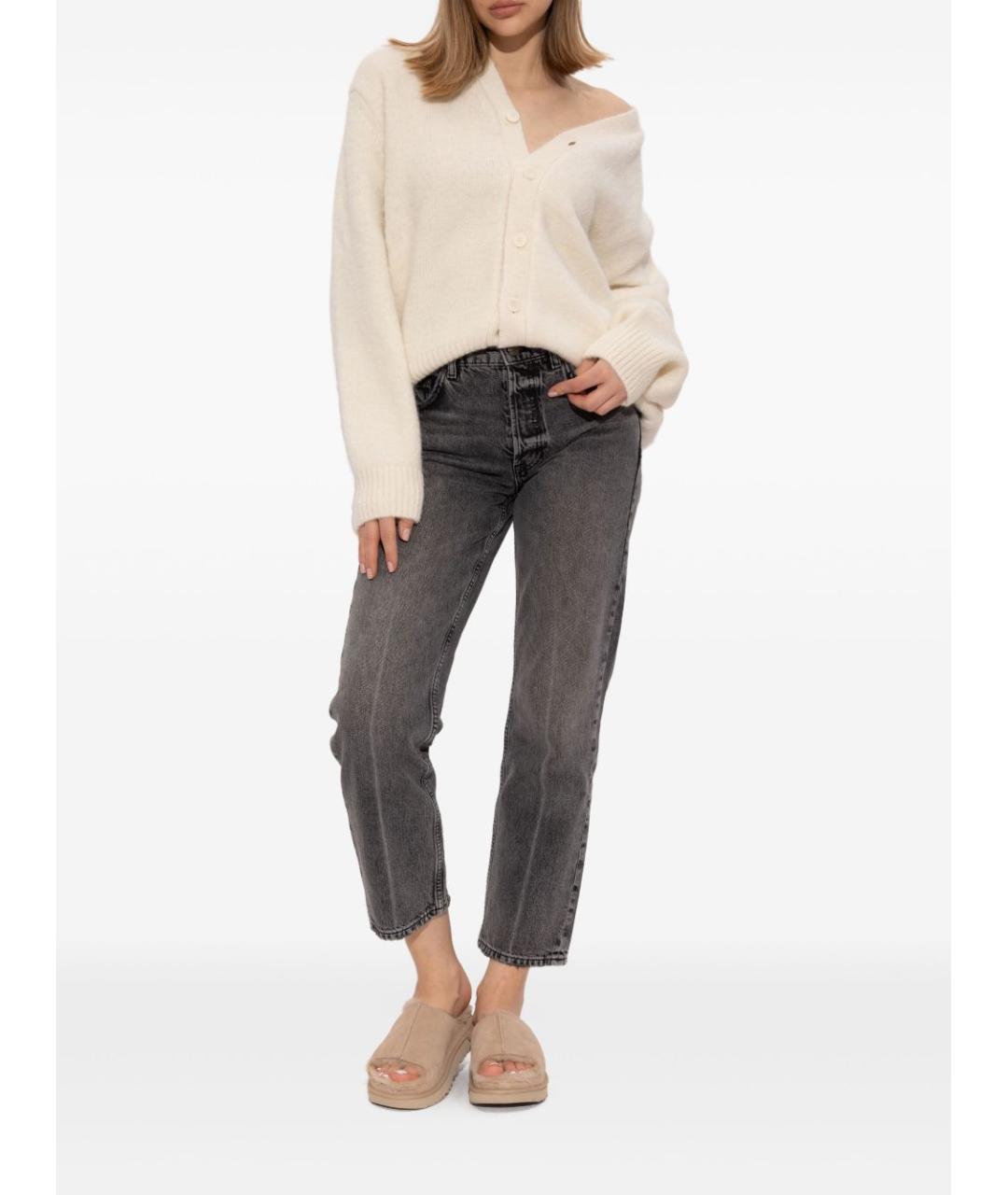 UGG AUSTRALIA Бежевые замшевые мюли, фото 4