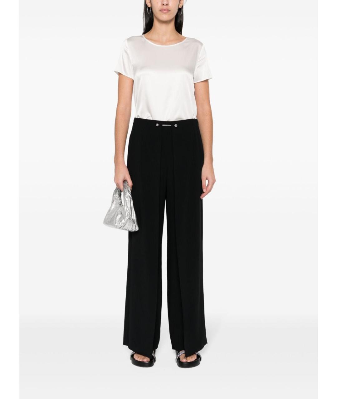 EMPORIO ARMANI Белая шелковая футболка, фото 5