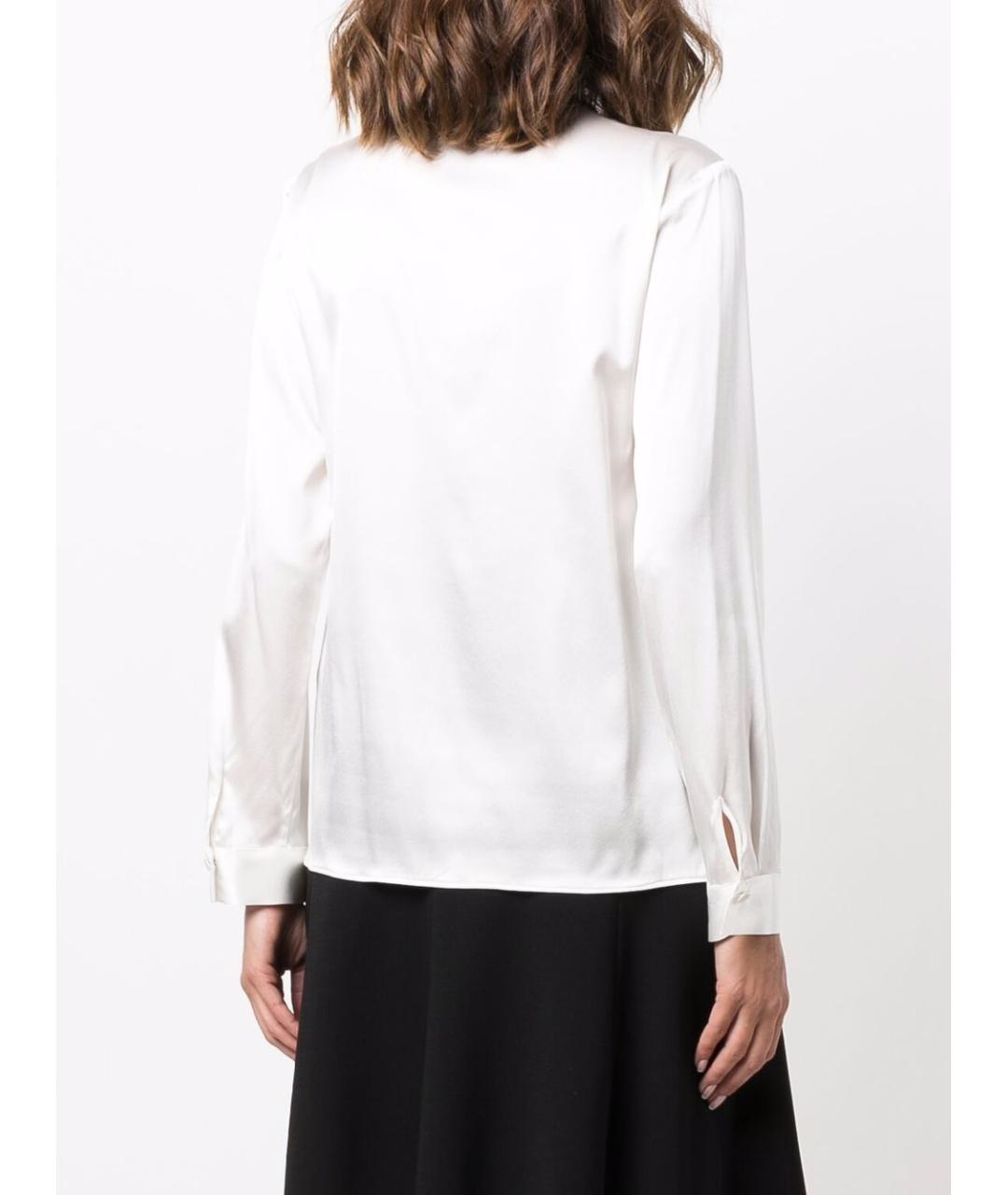 EMPORIO ARMANI Белая шелковая рубашка, фото 5