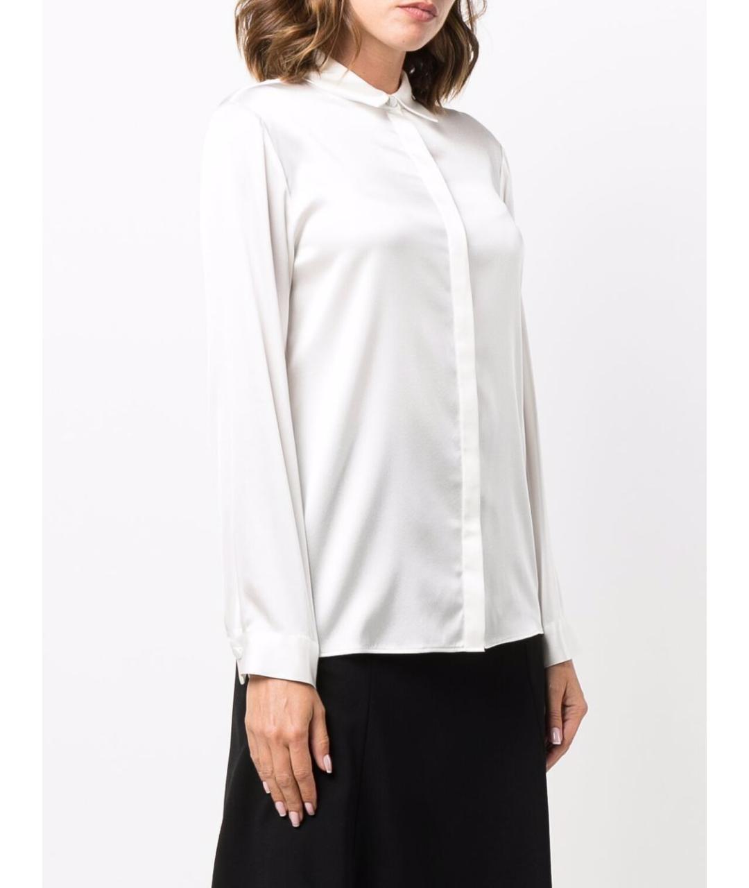 EMPORIO ARMANI Белая шелковая рубашка, фото 4