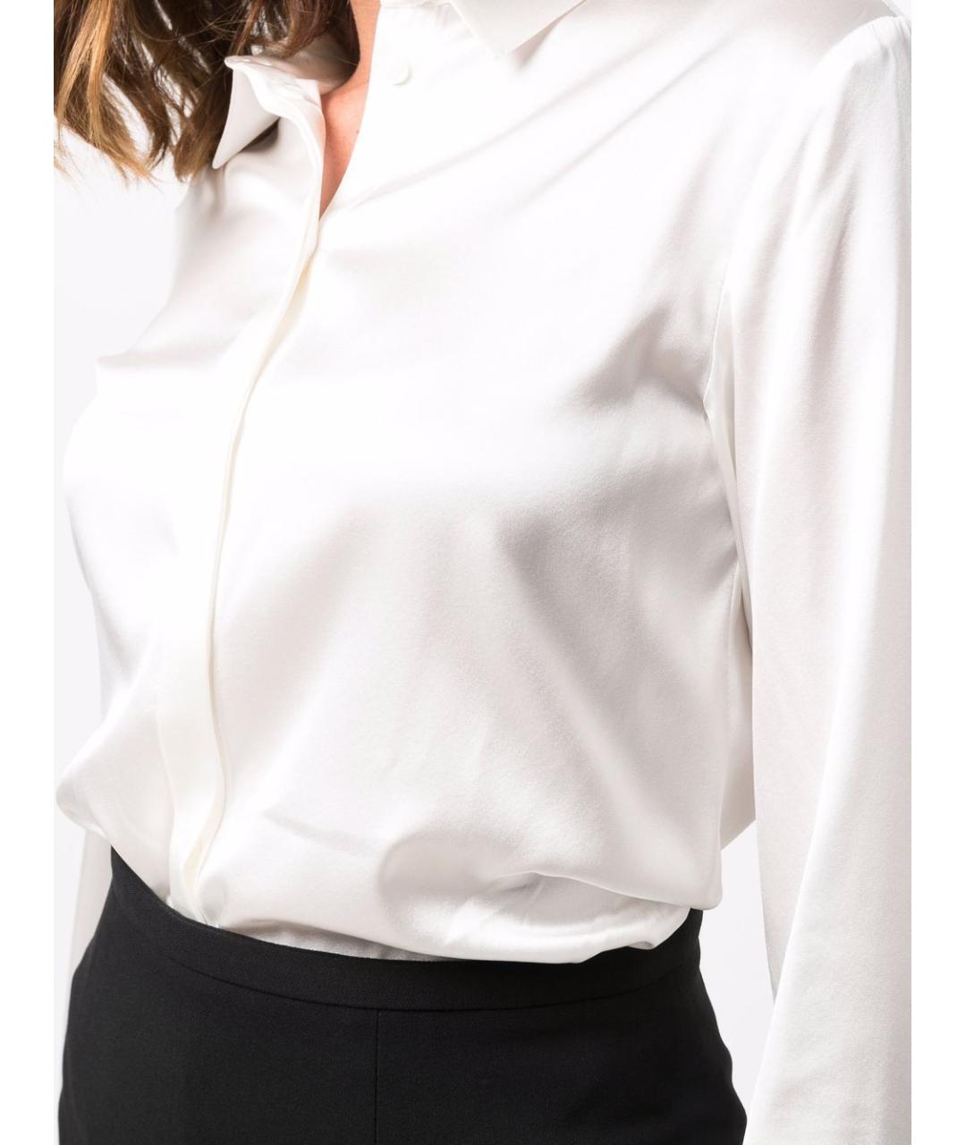 EMPORIO ARMANI Белая шелковая рубашка, фото 3