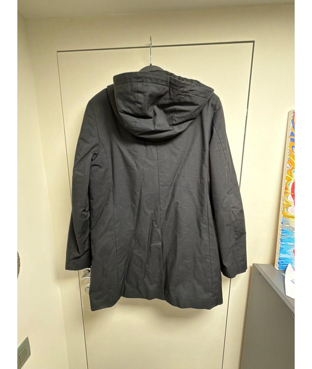 HUGO Черная полиамидовая куртка, фото 2