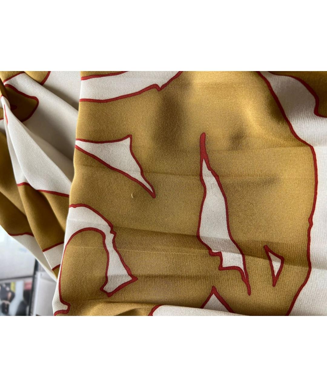 LORO PIANA Коричневая юбка макси, фото 3