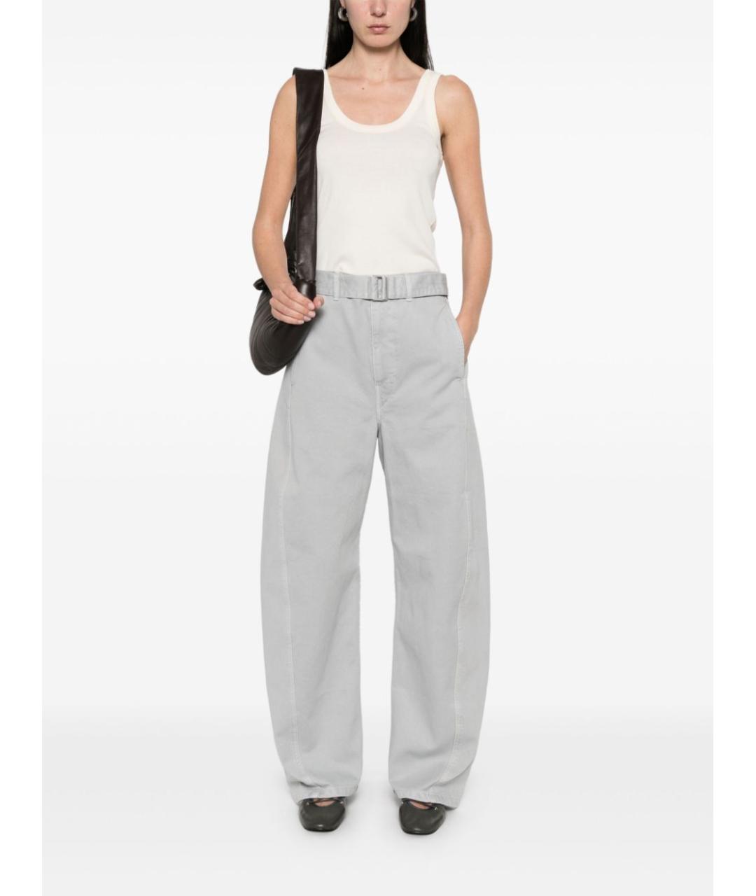 LEMAIRE Бежевая хлопковая майка, фото 4