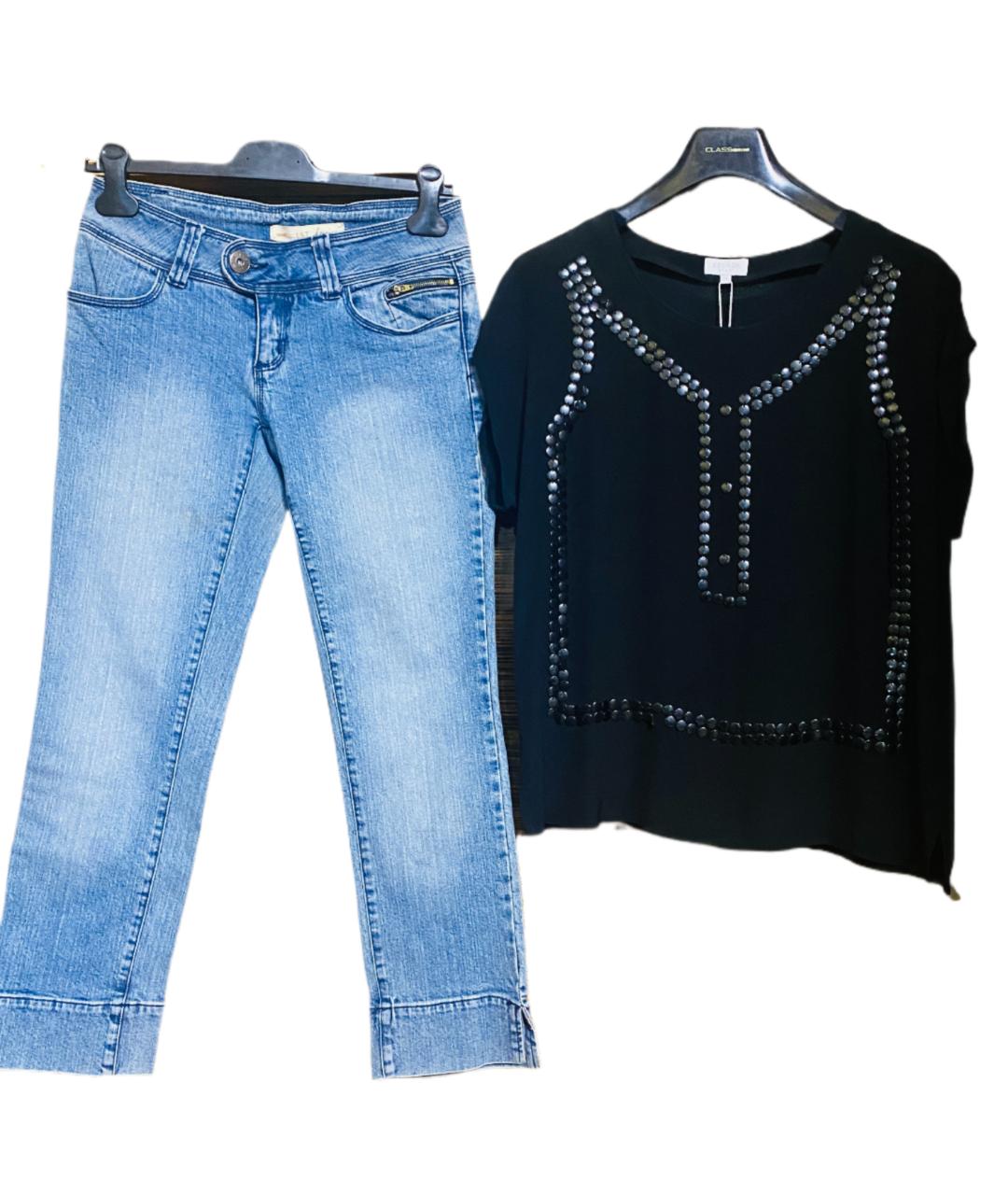 ESCADA Мульти вискозный костюм с брюками, фото 7