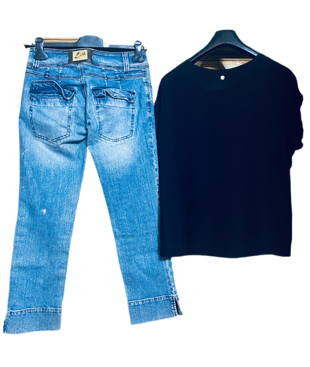 ESCADA Мульти вискозный костюм с брюками, фото 2