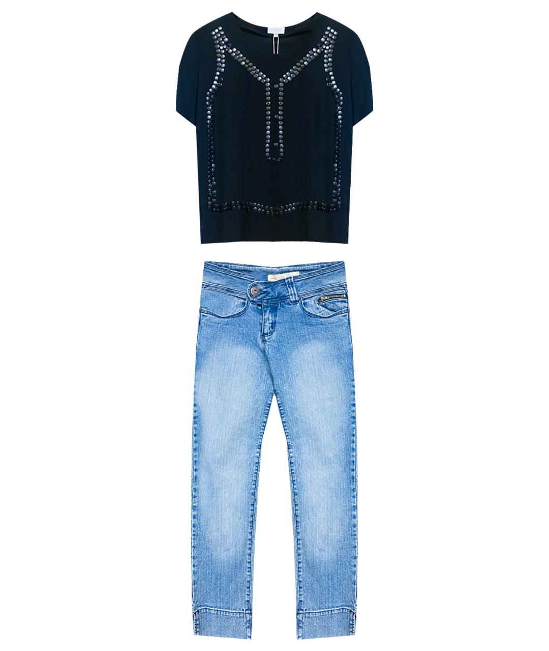 ESCADA Мульти вискозный костюм с брюками, фото 1