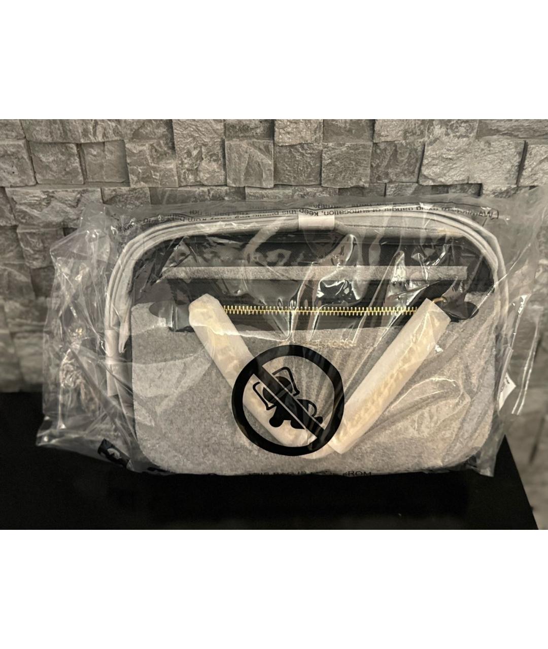 MICHAEL MICHAEL KORS Черная кожаная сумка через плечо, фото 4