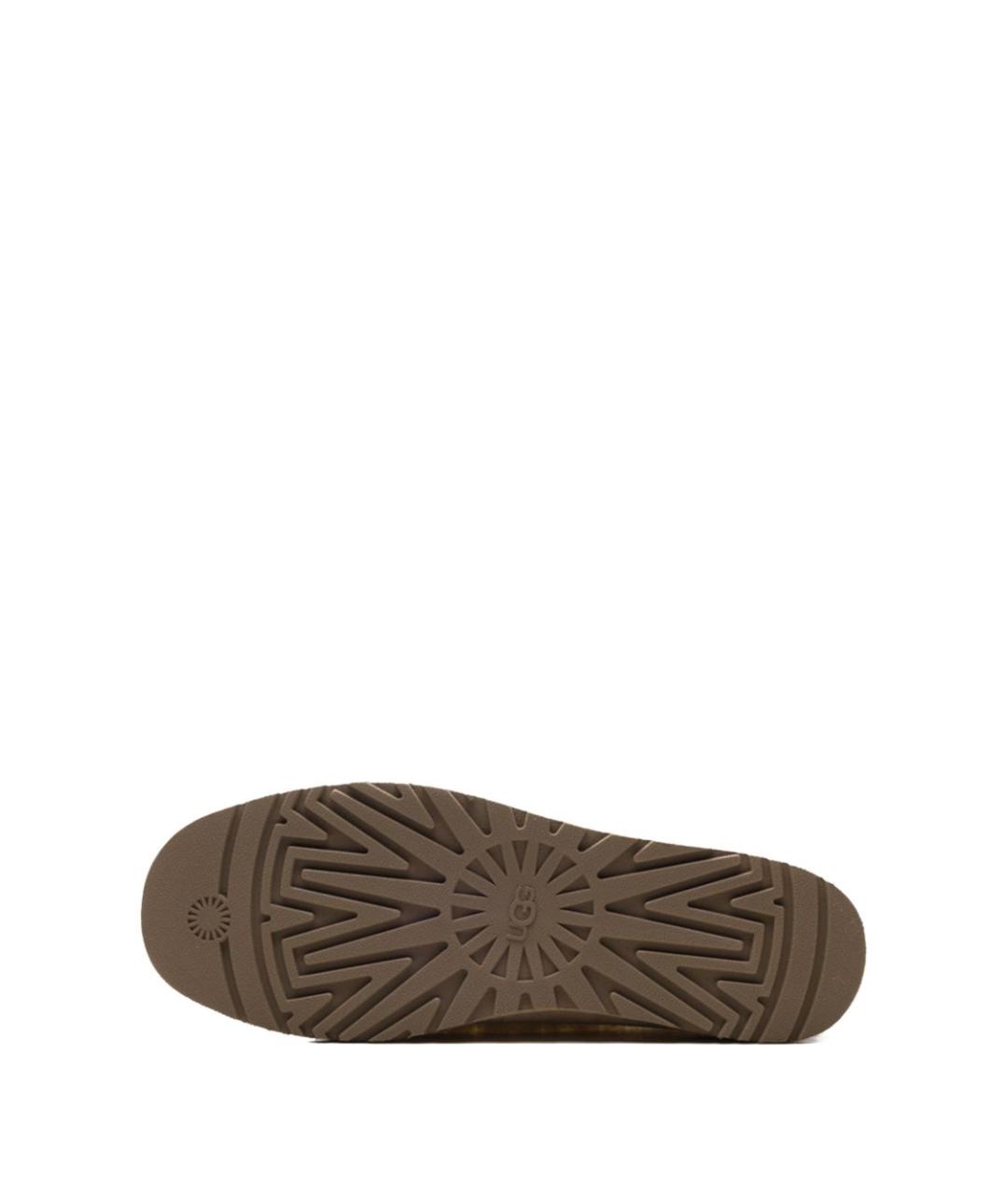 UGG AUSTRALIA Бежевые замшевые балетки, фото 3