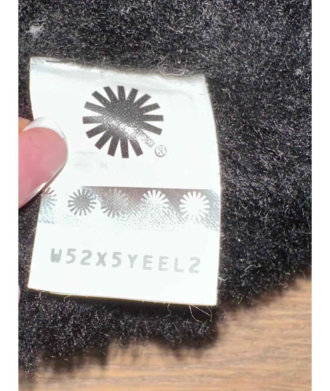 UGG AUSTRALIA Черные кожаные высокие ботинки, фото 7