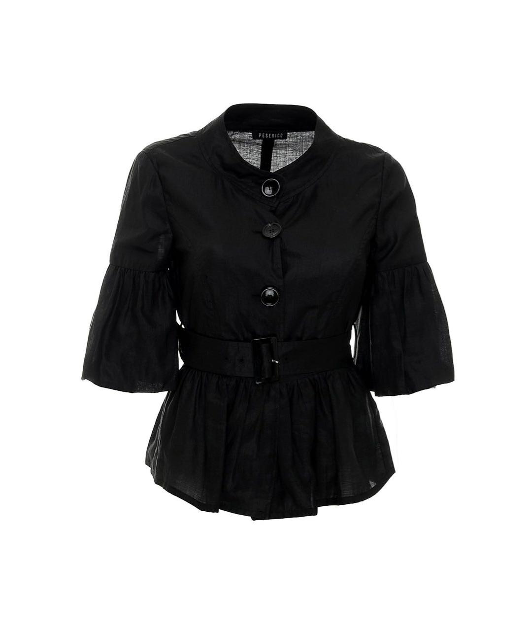 PESERICO Черный жакет/пиджак, фото 9