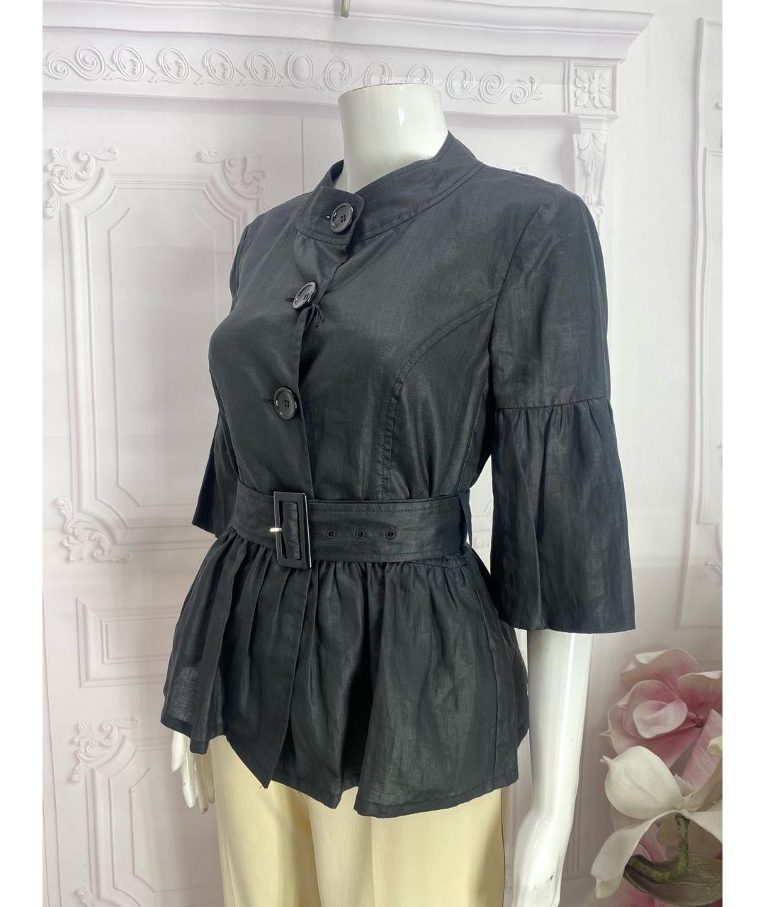 PESERICO Черный жакет/пиджак, фото 6