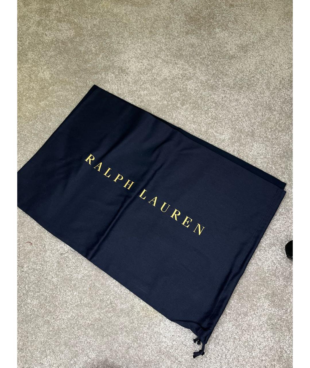 POLO RALPH LAUREN Черные замшевые полусапоги, фото 6