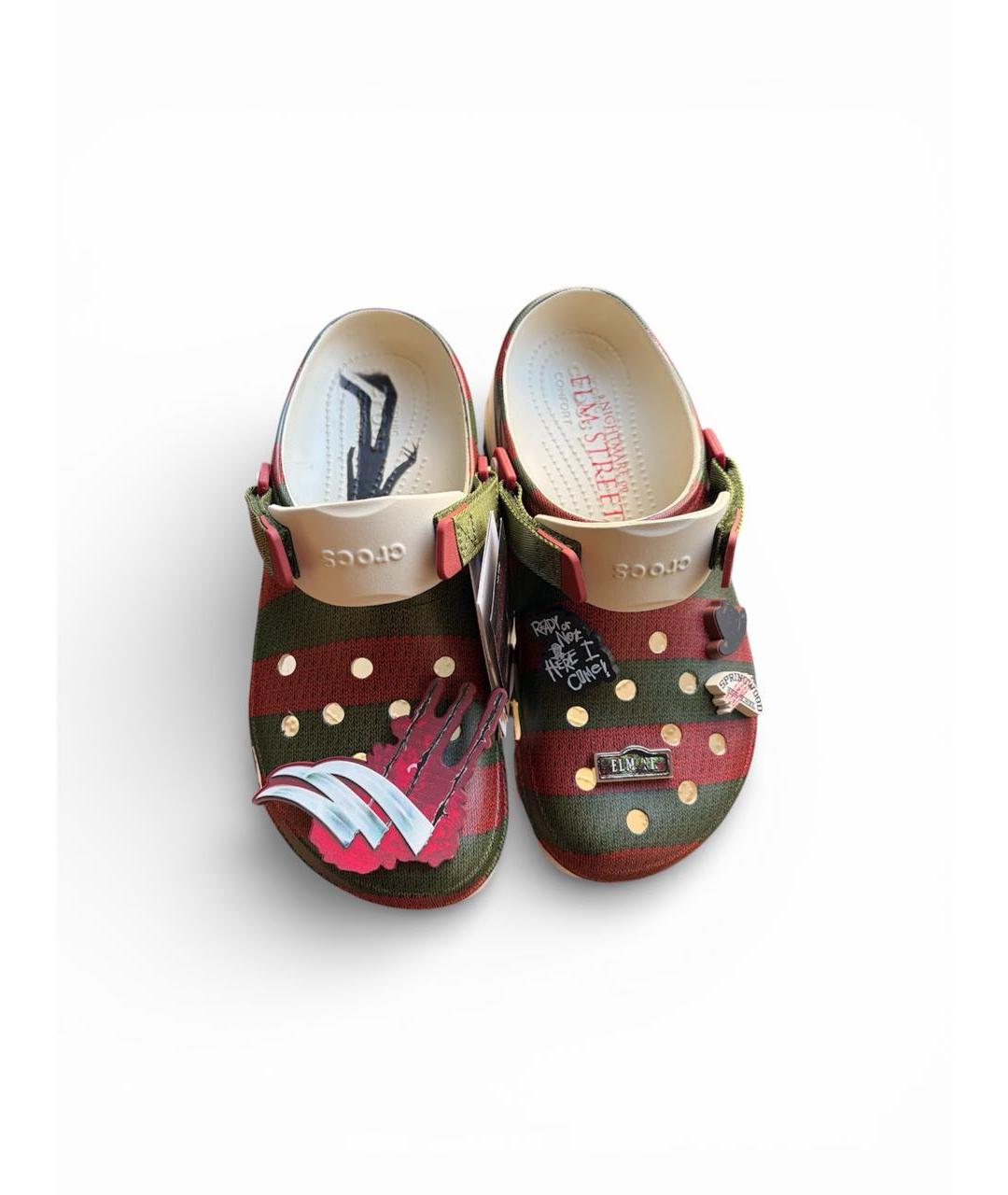 CROCS Антрацитовые резиновые шлепанцы, фото 3