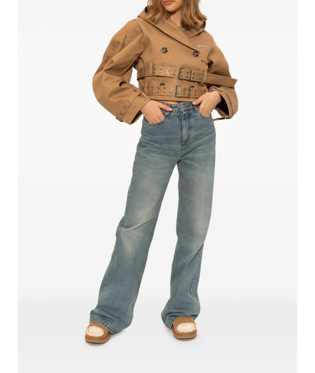 UGG AUSTRALIA Бежевые замшевые мюли, фото 4