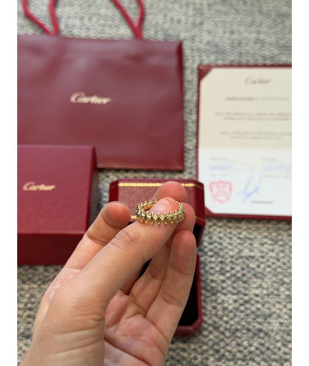 CARTIER Желтое кольцо из желтого золота, фото 6