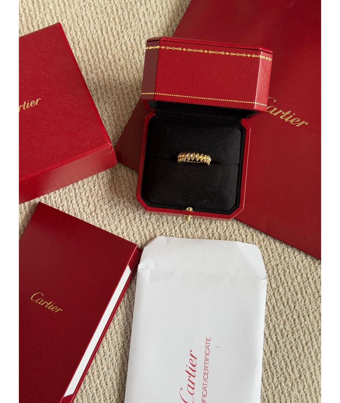 CARTIER Желтое кольцо из желтого золота, фото 5