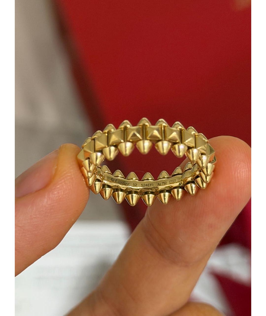 CARTIER Желтое кольцо из желтого золота, фото 2