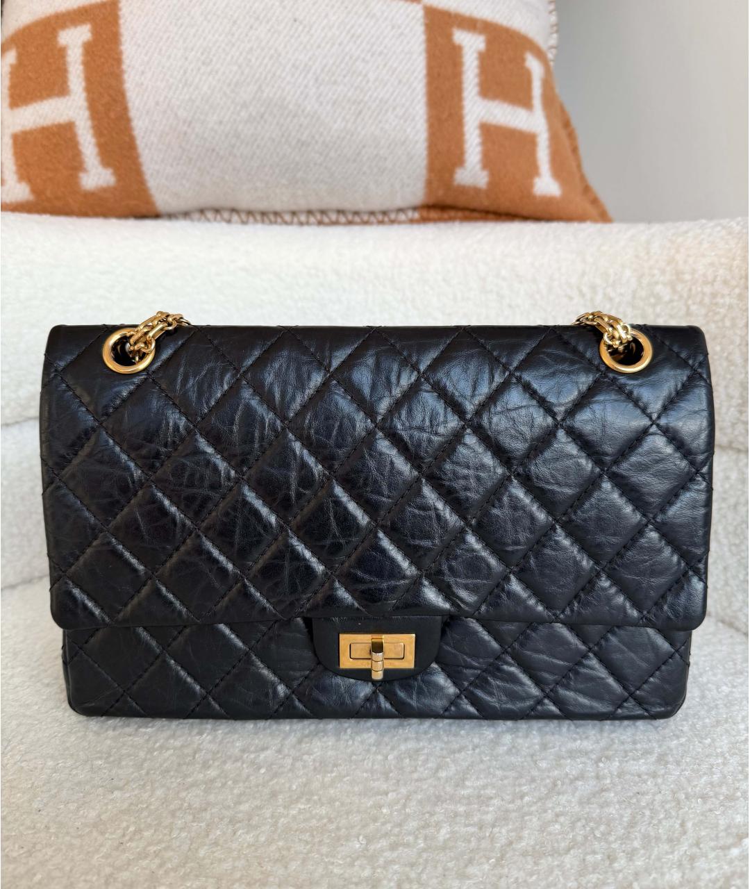 CHANEL Черная кожаная сумка через плечо, фото 2