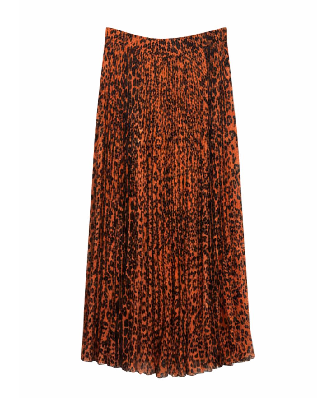 ERMANNO SCERVINO Оранжевая вискозная юбка макси, фото 1