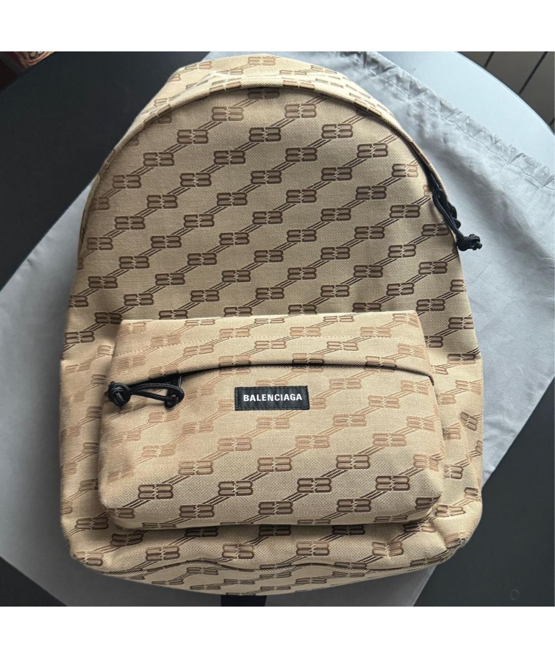 BALENCIAGA Коричневый рюкзак, фото 5