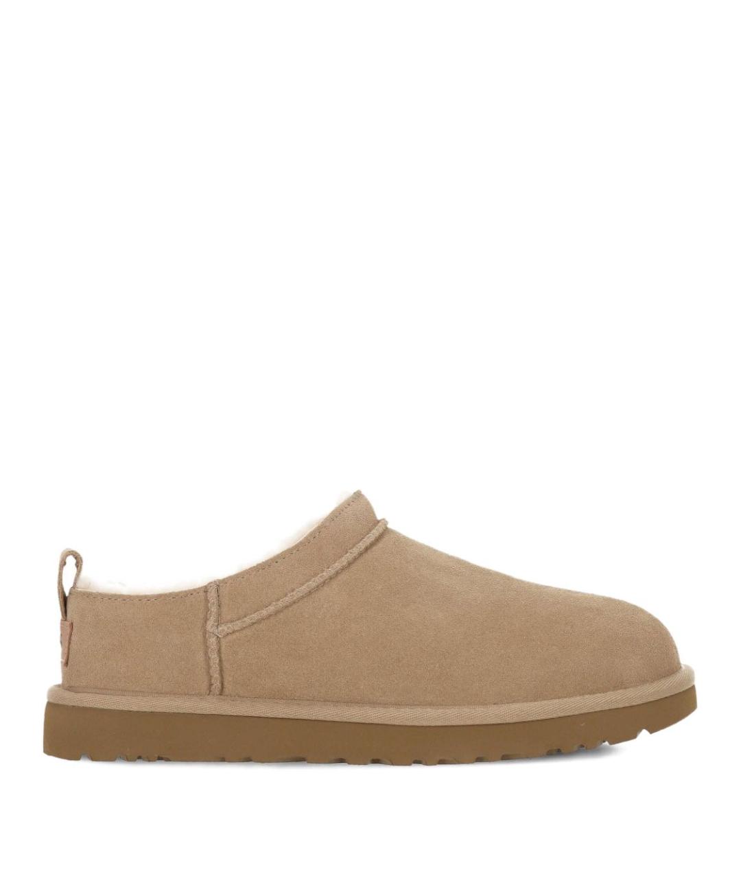 UGG AUSTRALIA Бежевые замшевые мюли, фото 1