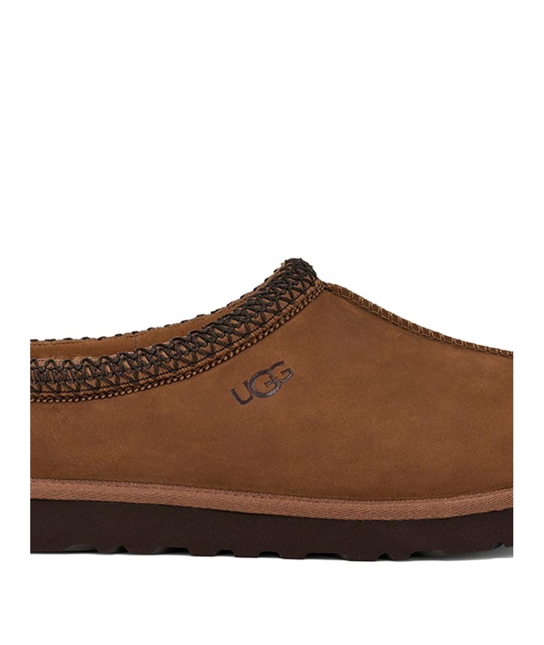 UGG AUSTRALIA Коричневые замшевые низкие ботинки, фото 2