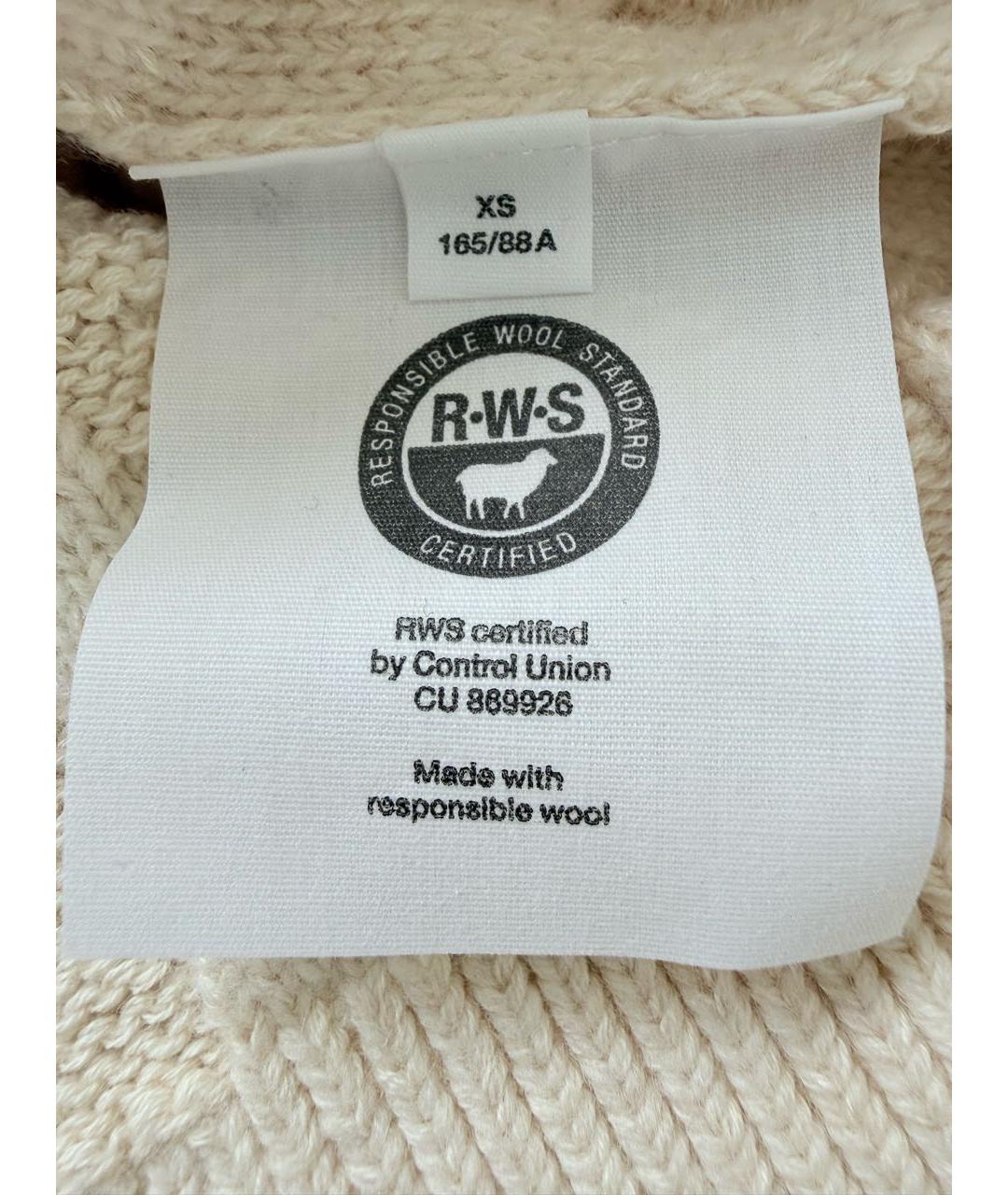 ACNE STUDIOS Белый шерстяной джемпер / свитер, фото 7