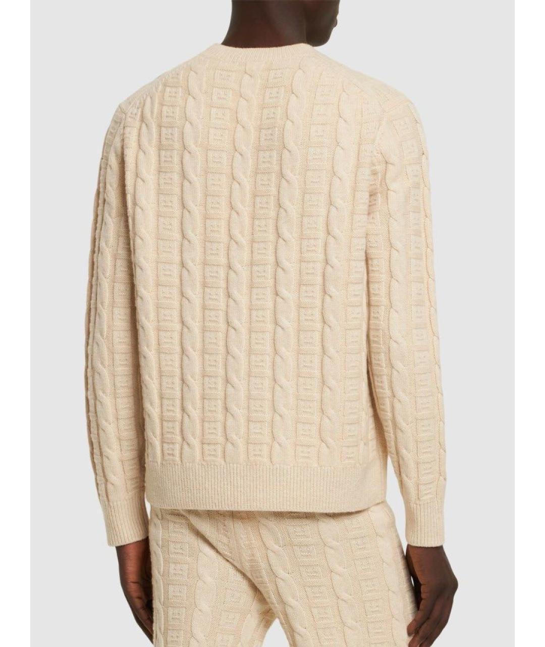 ACNE STUDIOS Белый шерстяной джемпер / свитер, фото 3