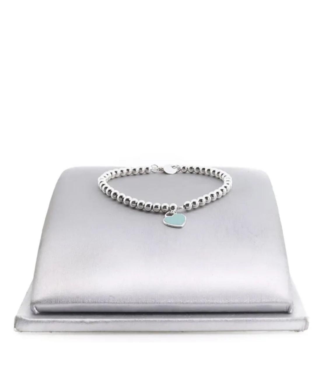 TIFFANY&CO Серебрянный серебряный браслет, фото 2