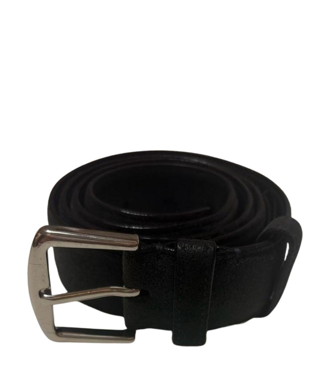 LORO PIANA Темно-синий замшевый ремень, фото 1