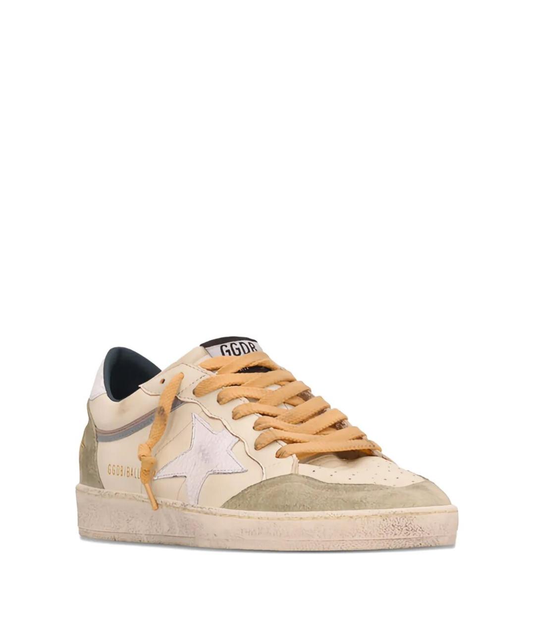 GOLDEN GOOSE DELUXE BRAND Мульти кожаные низкие кроссовки / кеды, фото 2