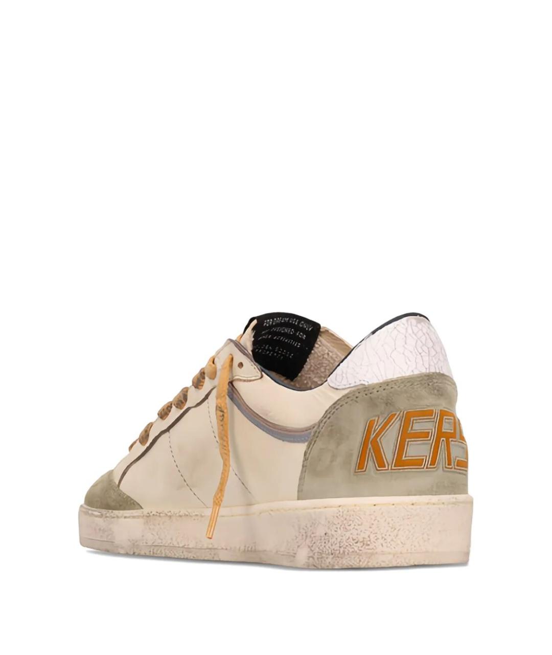 GOLDEN GOOSE DELUXE BRAND Мульти кожаные низкие кроссовки / кеды, фото 3