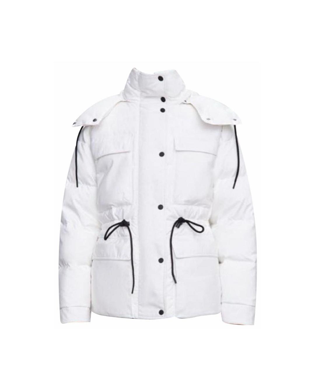 12 STOREEZ Белая полиэстеровая куртка, фото 5