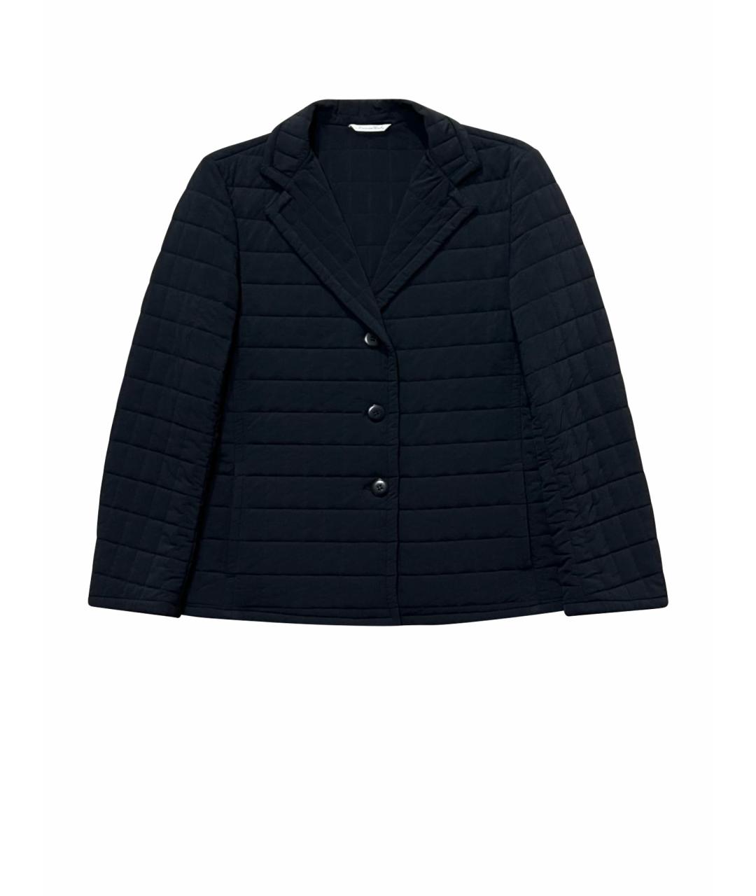 MAX MARA Черная полиамидовая куртка, фото 1