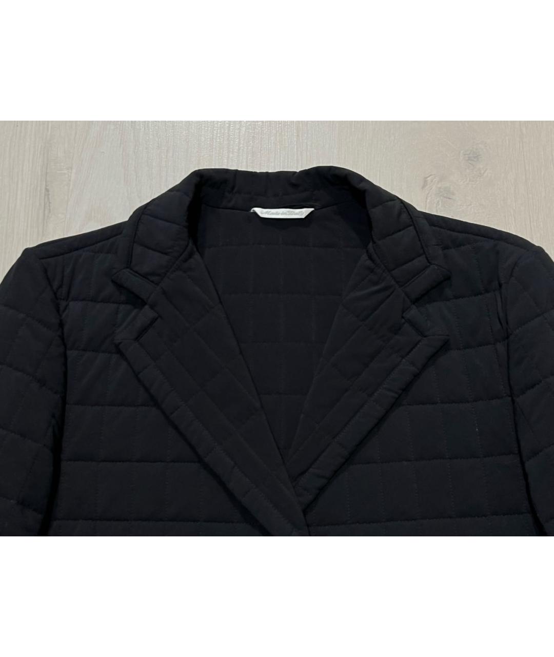 MAX MARA Черная полиамидовая куртка, фото 3