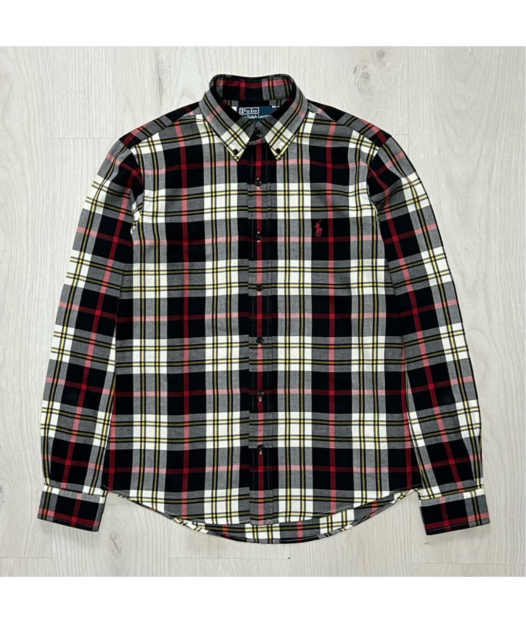 RALPH LAUREN Мульти хлопковая кэжуал рубашка, фото 8