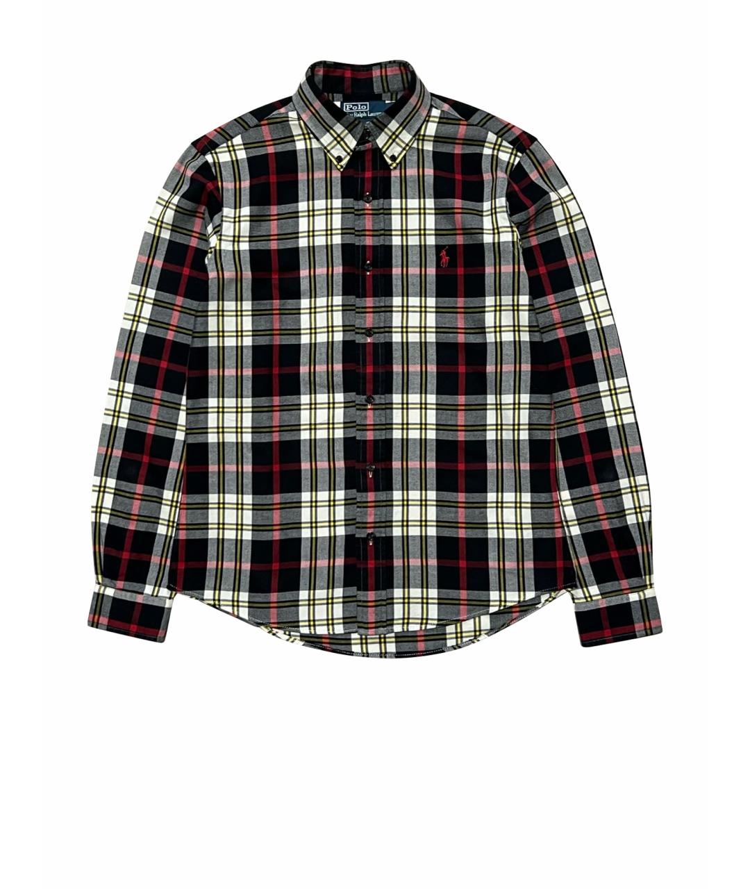 RALPH LAUREN Мульти хлопковая кэжуал рубашка, фото 1