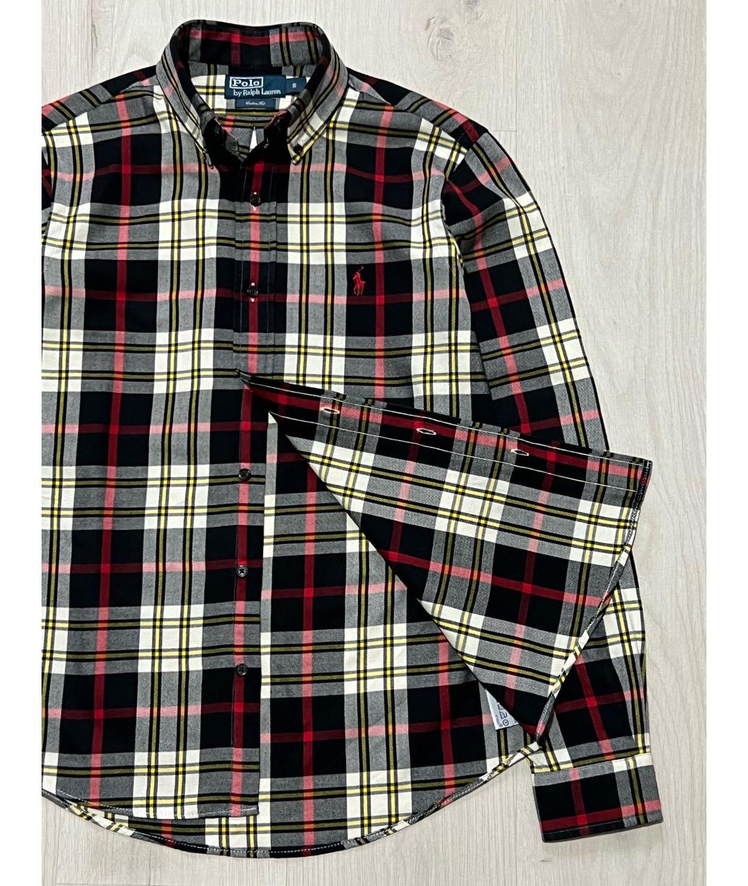 RALPH LAUREN Мульти хлопковая кэжуал рубашка, фото 4